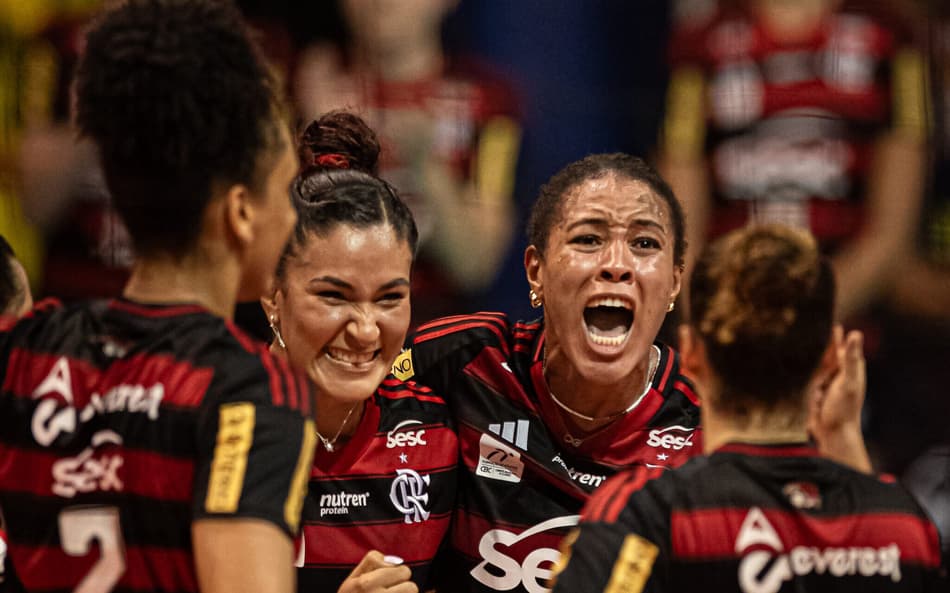 Flamengo vence Osasco no returno da Superliga Feminina 25/26 (Foto: Paula Reis/ Flamengo)
