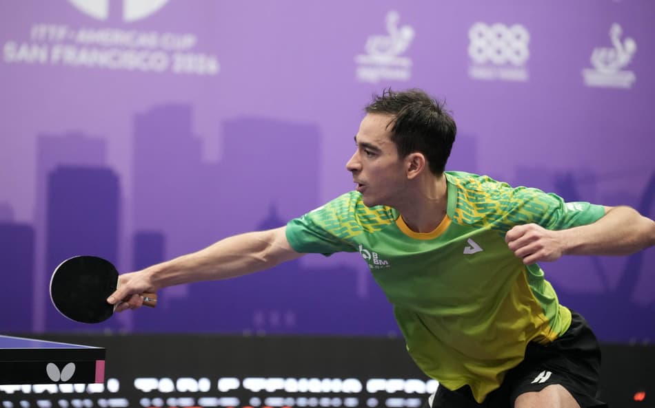 Hugo Calderano foi o campeão da Copa das Américas 2026 (Foto: ITTF Americas)