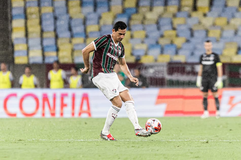 Ganso em campo pelo Fluminense contra o Maricá, pelo Campeonato Carioca (Foto: Marina Garcia/FFC)