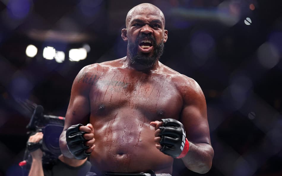 Jon Jones quer voltar da aposentadoria no UFC da Casa Branca (Foto: Sarah Stier/AFP)