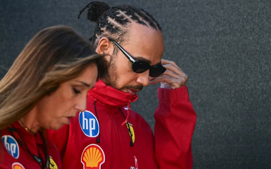 Lewis Hamilton no GP dos Estados Unidos pela F1 2025 (Foto: Jim WATSON / AFP)