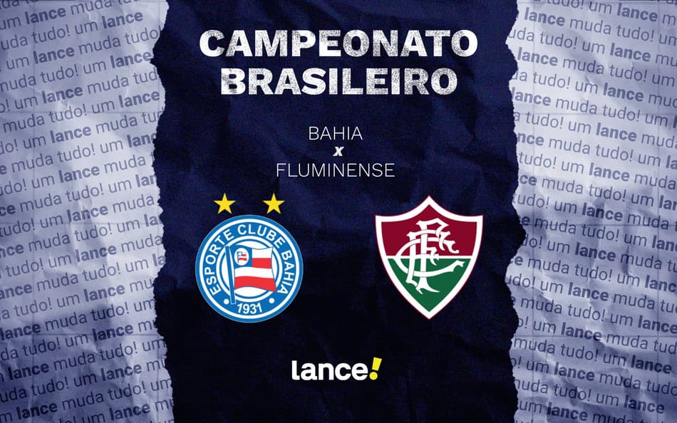 Bahia e Fluminense se enfrentam nesta quinta-feira (Foto: arte / Lance!)