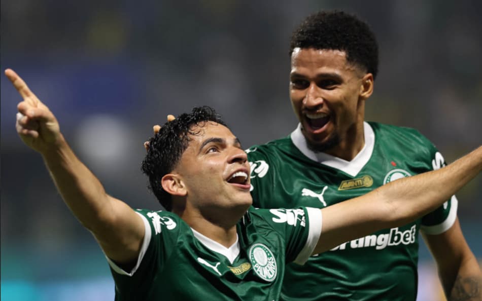 Bruno Rodrigues, atacante do Palmeiras