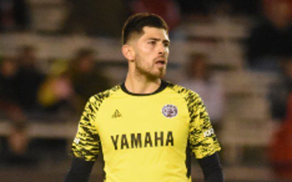 Rossi durante partida do Lanús (Foto: Divulgação)