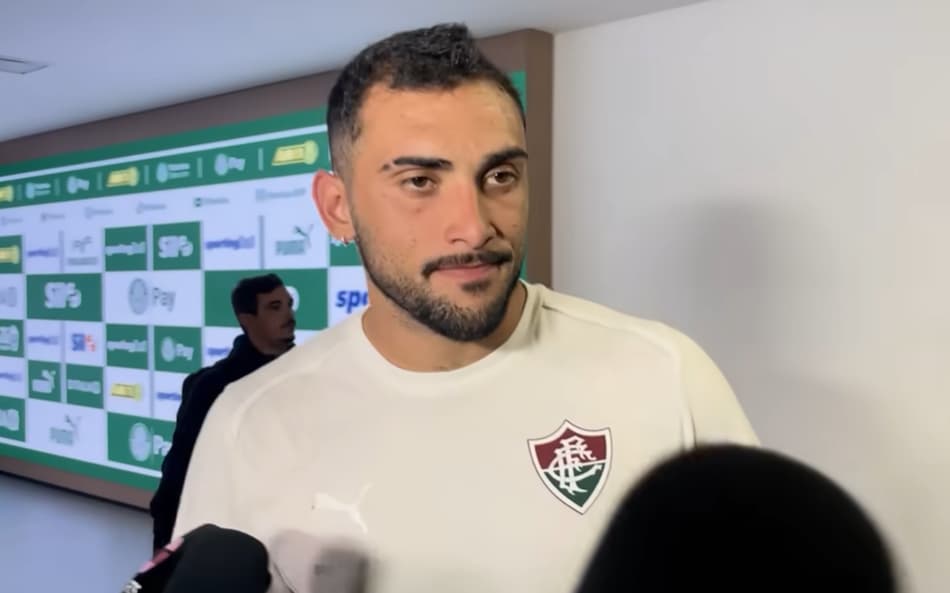 Freytes após Palmeiras x Fluminense (Foto: Reprodução/ Jornada KTO 1902)