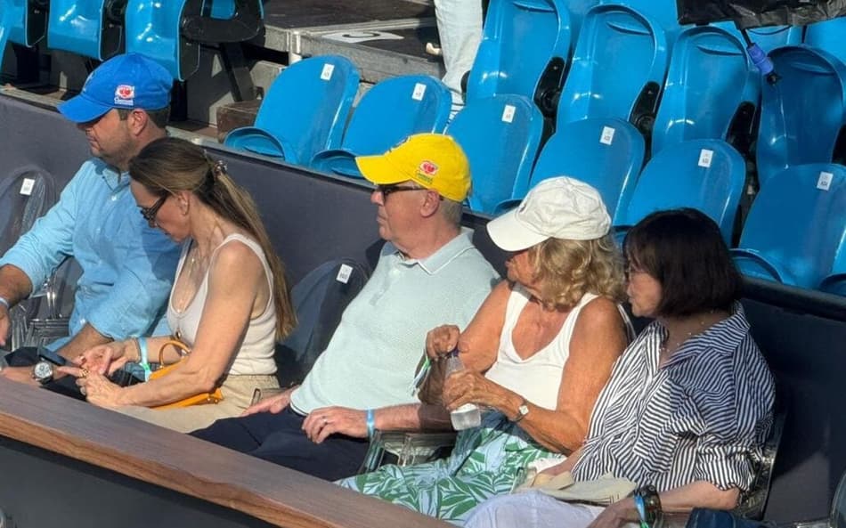 Carlo Ancelotti no Rio Open