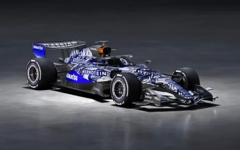 Carro da Williams para a F1 2026 (Foto: Divulgação / Williams)