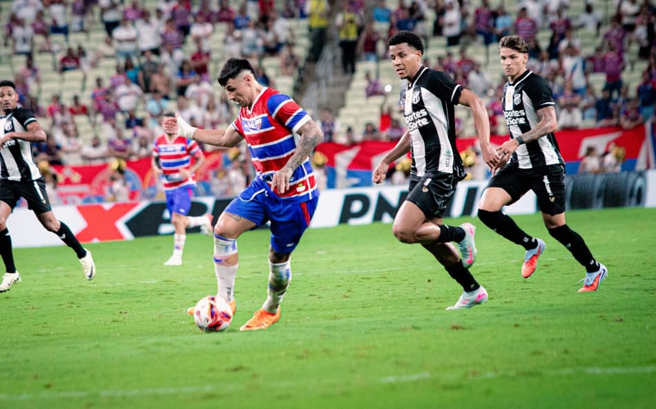 Partida entre Ceará e Fortaleza, pelo Campeonato Cearense (Foto: Mateus Lotif/Fortaleza EC)