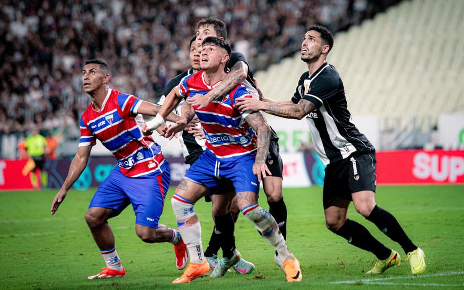 Partida entre Ceará e Fortaleza, pelo Campeonato Cearense (Foto: Mateus Lotif/Fortaleza EC)