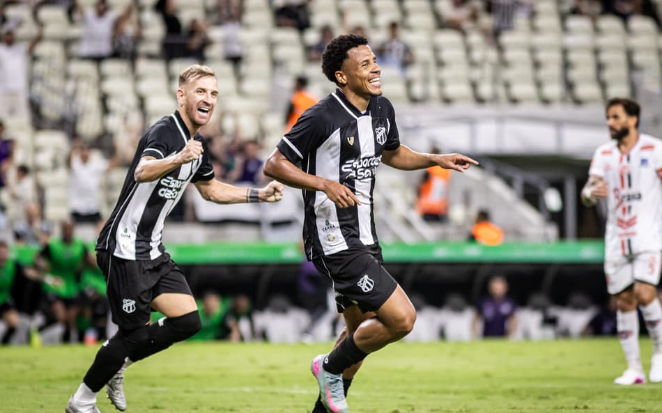 Partida entre Ceará e Primavera, pela Copa do Brasil (Foto: Gabriel Silva/Ceará SC)