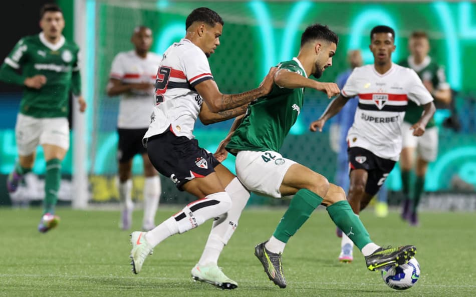 Palmeiras e São Paulo se enfrentam na Arena Barueri (Foto: Cesar Greco/Palmeiras/by Canon)