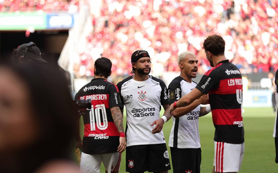 Flamengo e Corinthians decidem o título da Supercopa do Brasil (Foto: Luciano Mascarenhas/RP FOTOPRESS/GazetaPress)