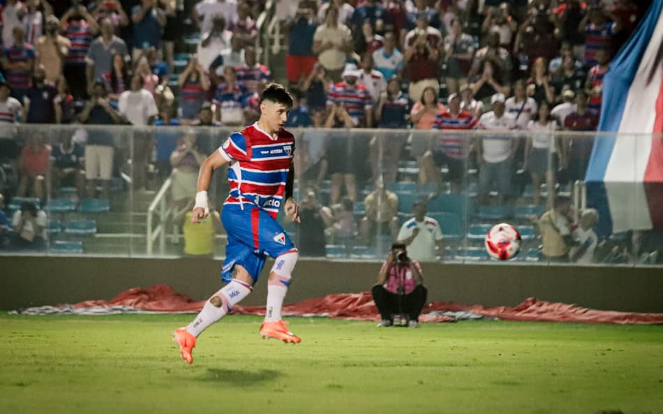 Partida entre Fortaleza e Floresta, pelo Campeonato Cearense (Foto: Leonardo Moreira/Fortaleza EC)