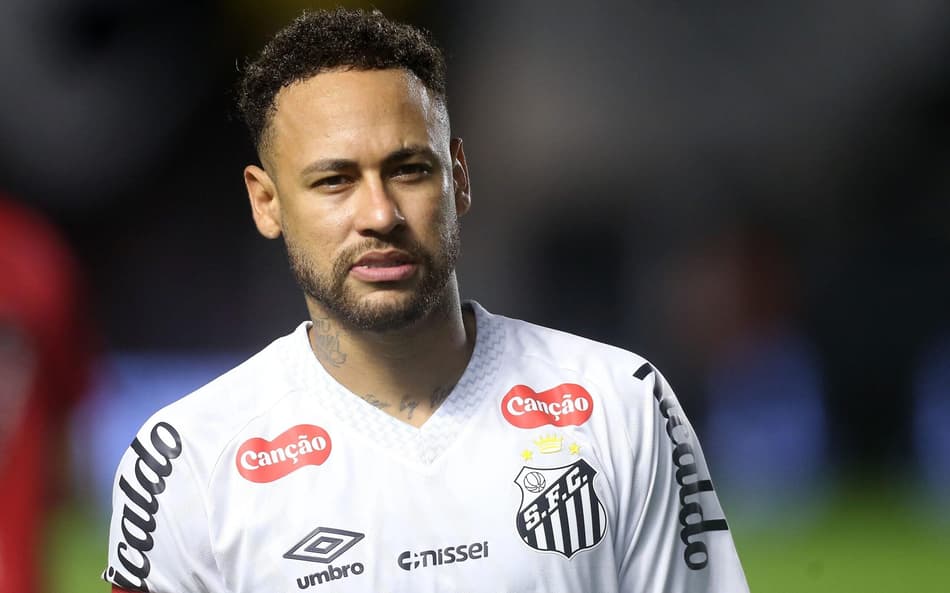 Neymar em Santos x Vasco