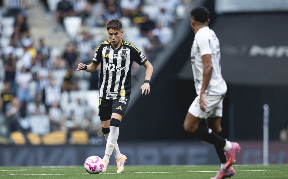 Ivan Roman em atlético x ceará (Foto: Pedro Souza / Atlético)