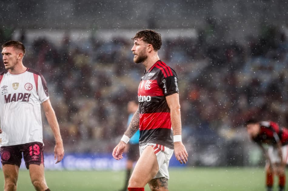 Léo Pereira Flamengo Lanús Recopa