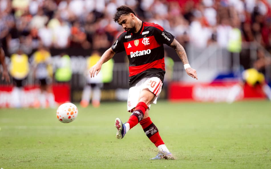 Lucas Paquetá em sua reestreia pelo Flamengo na Supercopa Rei (Foto: Adriano Fontes / Flamengo)