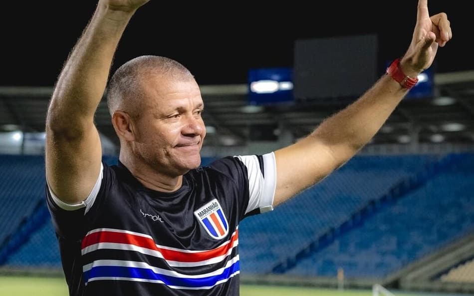 Marcinho Guerreiro, treinador do Maranhão (Foto: Iury Oliveira)
