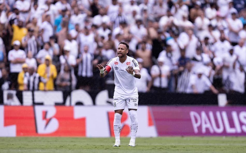 Torcedores mandam recado a Neymar após eliminação no Paulistão: 'Não vai'