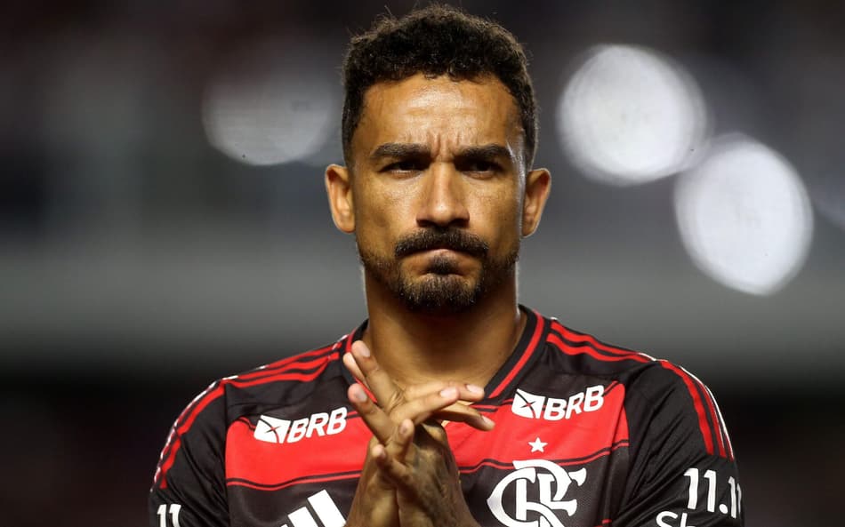 O jogador Danilo. Partida entre Sao Paulo e Flamengo