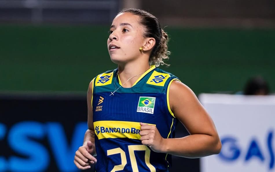 Lelê pela Seleção Brasileira de base (Foto: Reprodução/ Instagram)