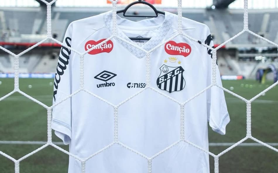 Santos estava desde de janeiro deste ano sem patrocinador máster. (Foto: Divulgação/ Santos FC)