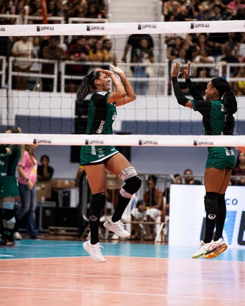 Brasília na Superliga Feminina 25/26 (Foto: Laécio Fontenele/AP Assessoria)