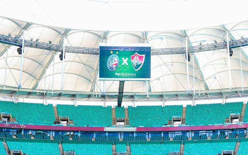 Fonte Nova está pronta para recebe Bahia x Fluminense (Foto: divulgação / EC Bahia)