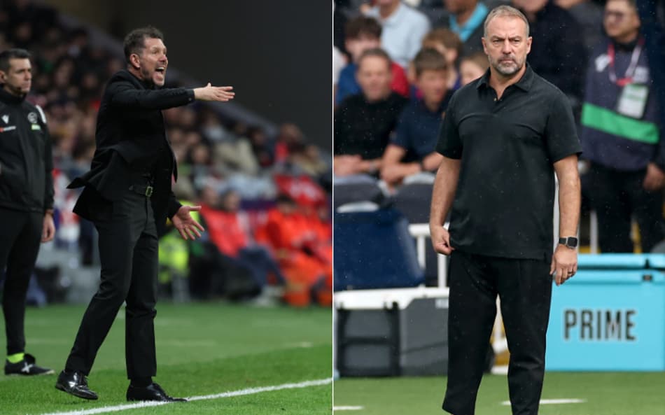 Simeone e Hansi-Flick se enfrentam em Atlético de Madrid x Barcelona, pela Copa do Rei