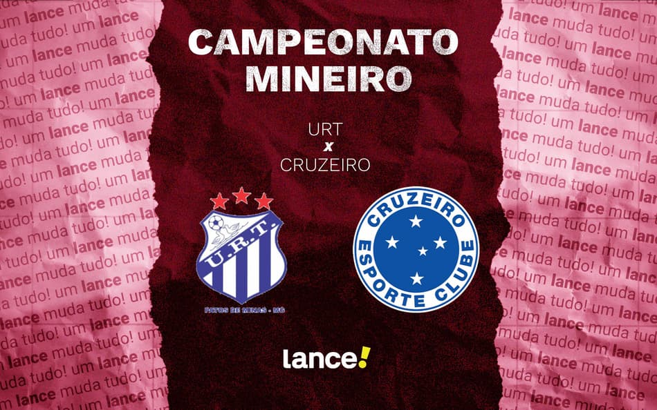 URT x Cruzeiro (Foto: Arte Lance!)