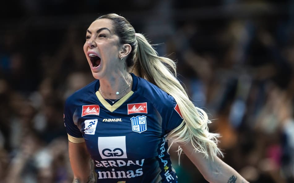 Thaisa Daher na Superliga Feminina de Vôlei 24/25 (Foto: Foto: Hedgard Moraes/Minas Tênis Clube)