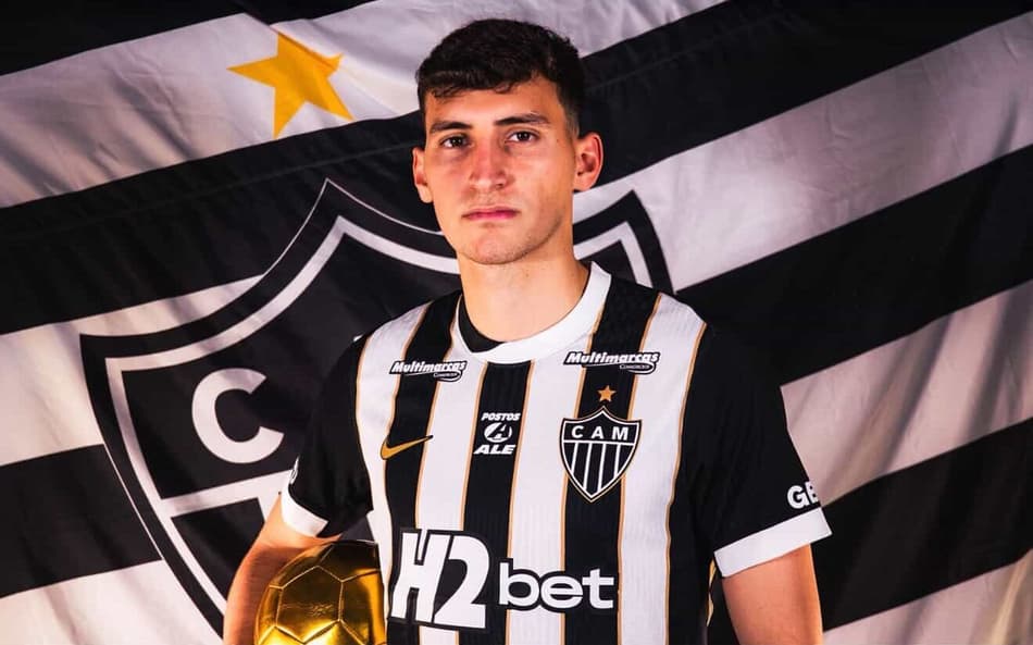 Tomás perez anunciado oficialmente (Foto: Pedro Souza / Atlético)