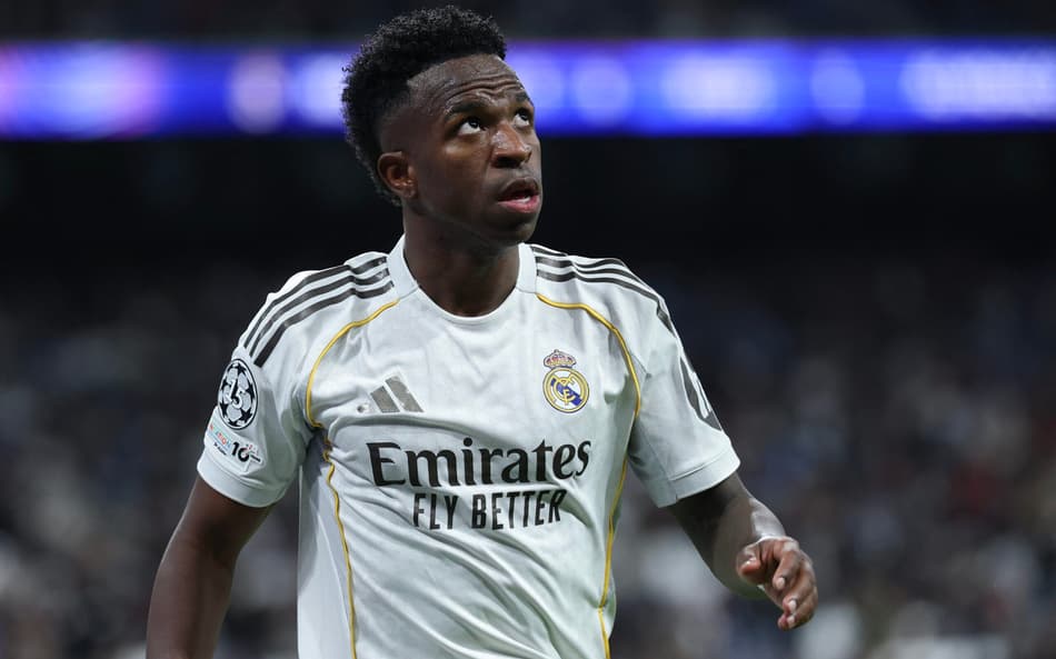 Vini Jr em ação pelo Real Madrid (Foto: Thomas Coex/AFP)