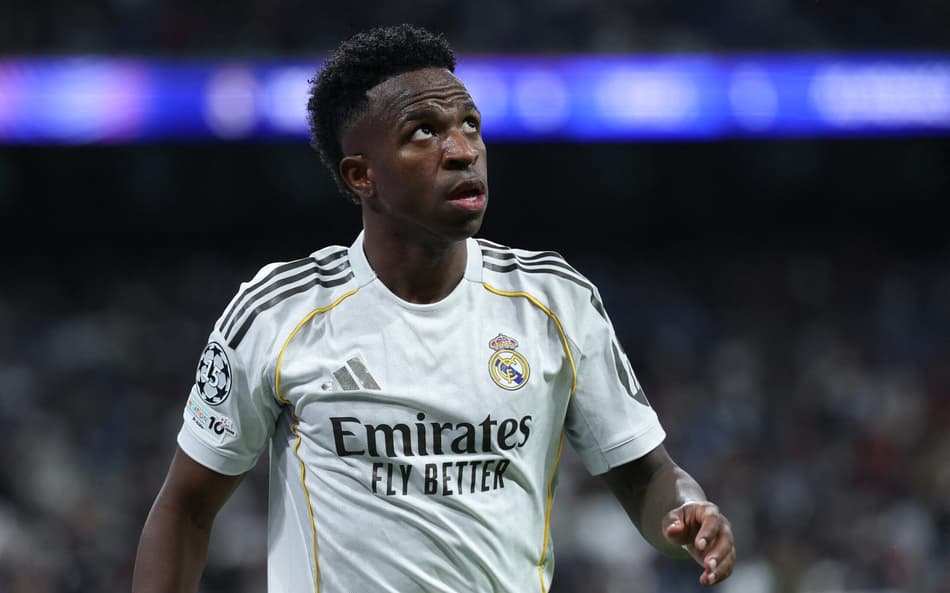 Vini Jr em ação pelo Real Madrid (Foto: Thomas Coex/AFP)