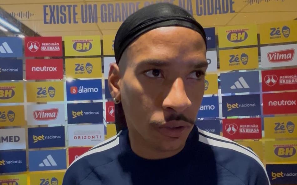 Matheus Pereira reage a empate do Cruzeiro: 'Sentimento amargo'