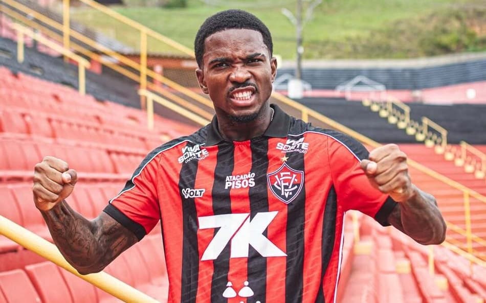 Cacá chega como reforço para o Brasileirão (Foto: Victor Ferreira | EC Vitória)