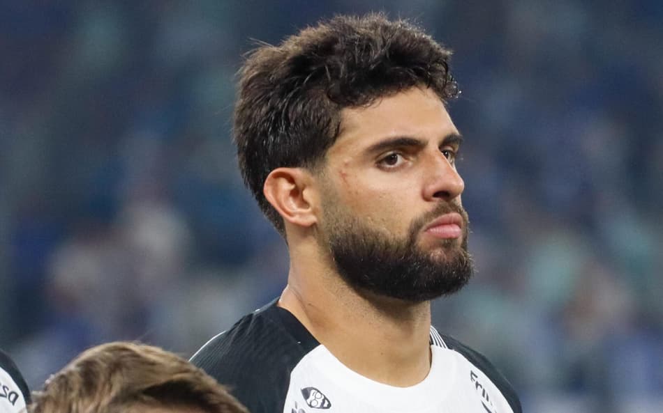 Yuri Alberto em Cruzeiro x Corinthians pela semifinal da Copa do Brasil