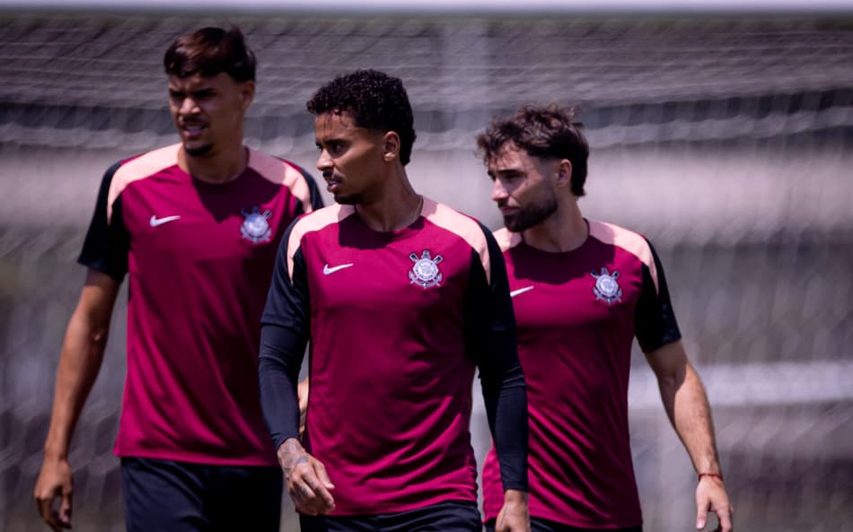 Corinthians se reapresentou no CT Joaquim Grava (Foto: Rodrigo Coca/Agência Corinthians)