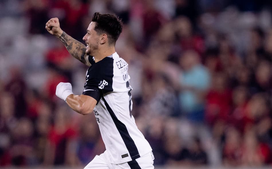 Garro marcou o gol da vitória do Corinthians (Foto: Rodrigo Coca/Agência Corinthians)