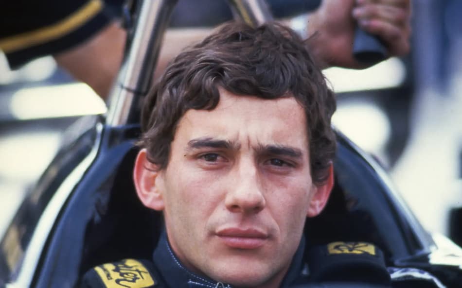 Ayrton Senna em Lotus 98T na F1 (Foto: Divulgação)