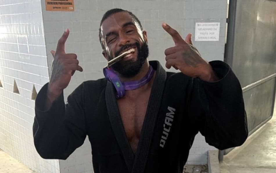 Baco Exu do Blues comemora título no jiu-jitsu (Foto: Reprodução/Instagram)
