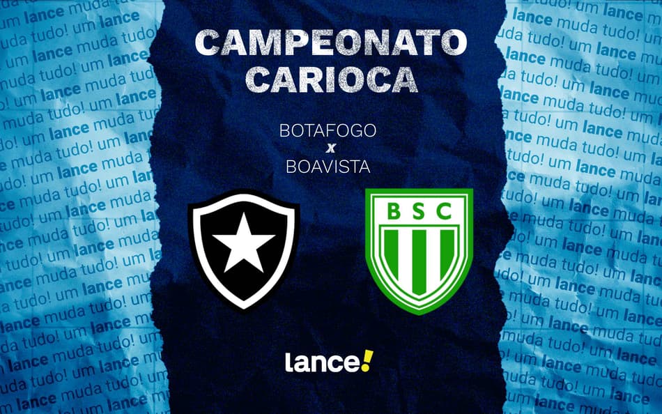 Botafogo x Boavista: onde assistir, horário e prováveis escalações pela Taça Rio