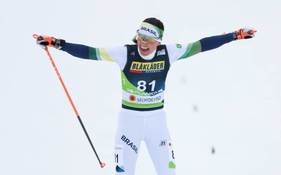 A esquiadora Bruna Moura representará o Brasil em Milão-Cortina