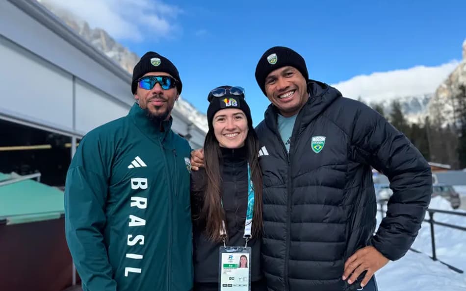 Primeiros membros da delegação brasileira já estão em Cortina D'Ampezzo