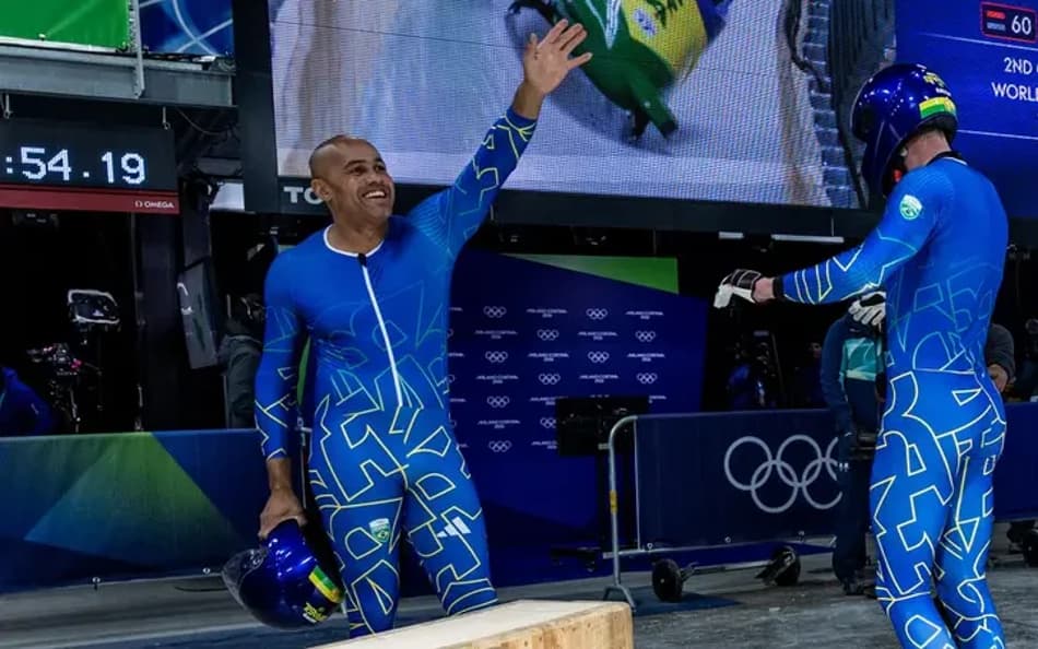 Edson Binlatti, atleta de bobsled nas Olimpíadas de Inverno (Foto: Gabriel Heusi/ COB)