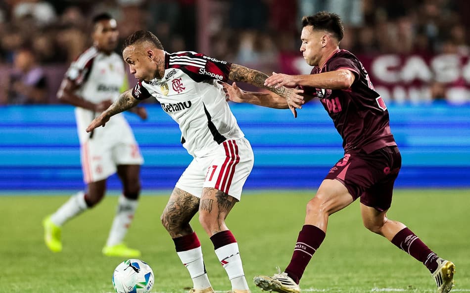 Flamengo e Lanús decidem o título da Recopa (Foto: Gilvan de Souza/CRF)