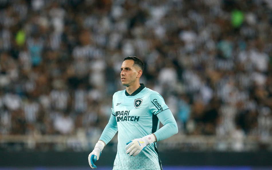 Gatito Fernández em ação pelo Botafogo (Foto: Vitor Silva/Botafogo)