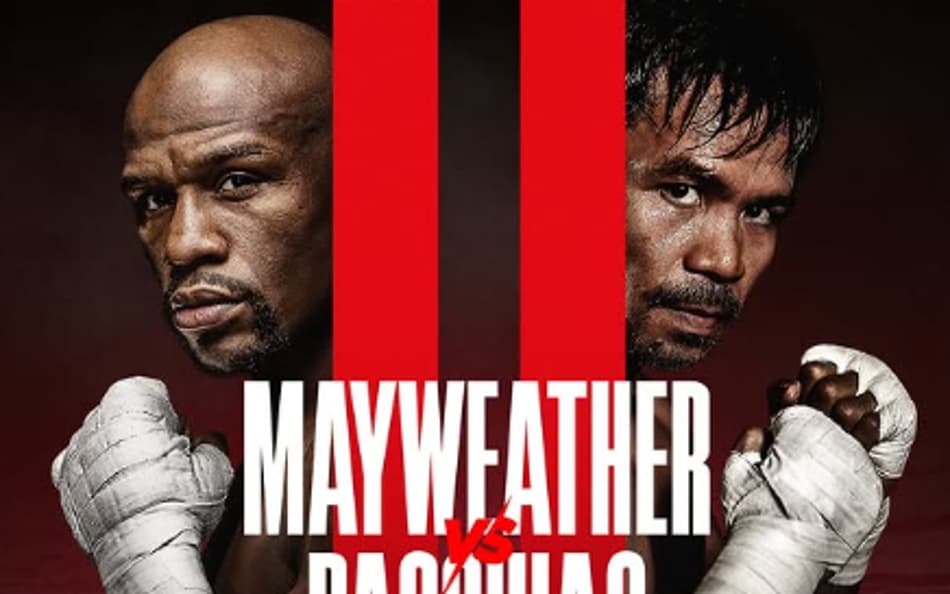 Mayweather e Pacquiao voltam a se enfrentar em setembro de 2026 (Reprodução)