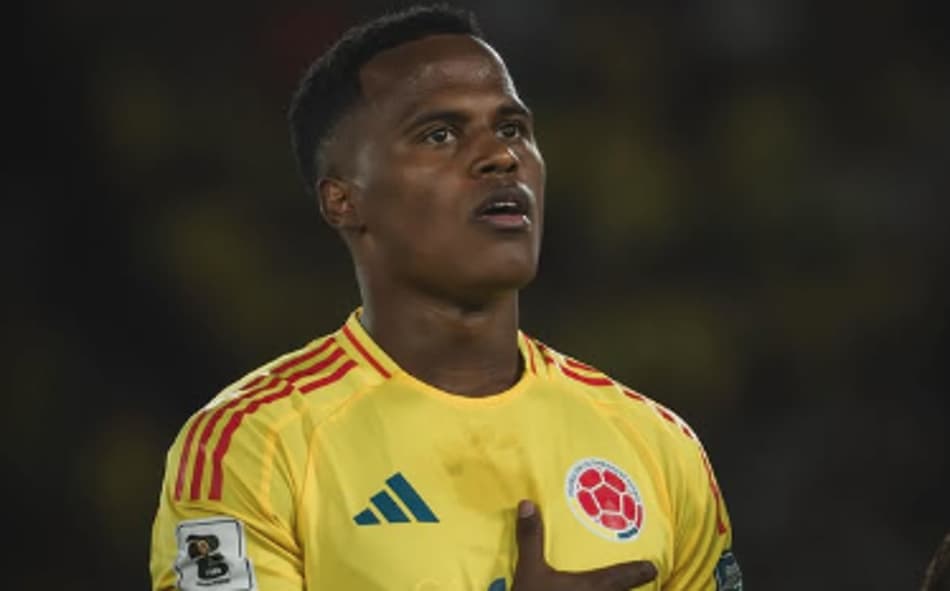 Jhon Arias em ação pela seleção da Colômbia (Foto: Divulgação)