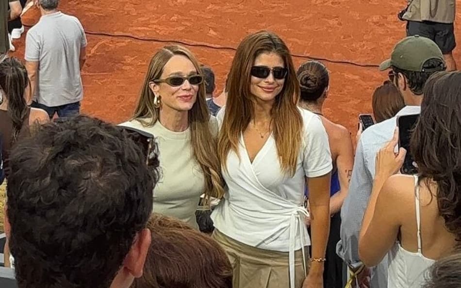 Isadora Cruz e Mariana Ximenes no Rio Open (Foto: Mauricio Luz/Lance!)